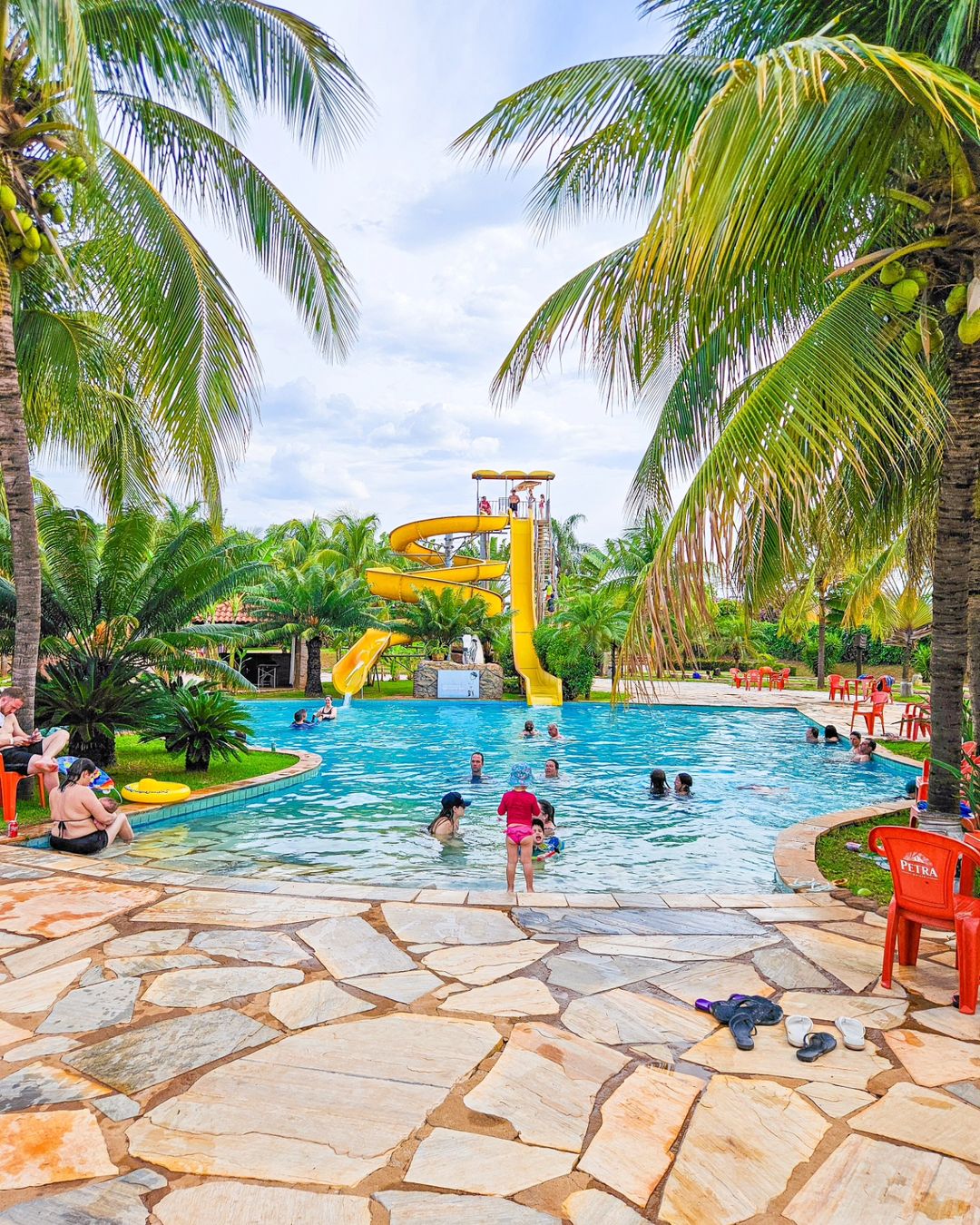 toboáguas do parque aquático Barretos Country Resort